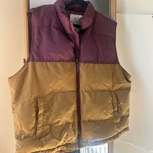 Colorblock Puffer Vest